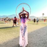 Amanda Gorman Instagram - Coachella you were a blast 💥 and I will never get over seeing @blackpinkofficial in my area 💓🖤👏🏿