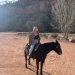 Kinsey Wolanski Instagram - This road-trip has been a dream! Every early morning before we start our work day we are on a beautiful hike and every evening 5-9pm we go on a new adventure! I feel like we have so much time in the day and having the perfect balance of adventure and work ❤️🐴 @roam.outdoor.adventures