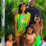 Chanel Iman Instagram – Turning childhood dream into real moments with family💚SLIME TIME @nickresortrivieramaya #NickResortRivieraMaya