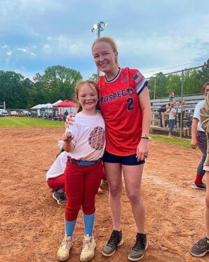 Maci Bookout Instagram - Dear Jayde ‘Snacks’ McKinney, I love coaching you and watching you have a blast with your teammates while playing this amazing sport! Love, Mom 
🫶🏻🥶💯 

#luckyseven #tngladyprospects #missjaydecarter 

🥎🏆🧩 Gold Bracket Champions at the Autism Awareness Tournament