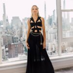 Angèle Instagram – MET GALA 2023 ✨ merci @chanelofficial for this beautiful custom dress based on a Spring 1995 rtw Chanel look 🖤