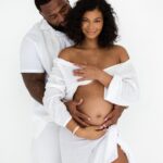 Chanel Iman Instagram - Our family is growing and we are so excited to meet our new little one 👼🏽