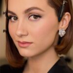 Maude Apatow Instagram - Getting ready with @armanibeauty #luminoussilk #armanibeauty