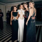 Olivia Wilde Instagram - @chloe women, in order of height. @maudeapatow @gabrielahearst @vanessa__kirby - what a dream to brave the carpet with you. We made it… fun?! Thank you @vogue @metmuseum and ghost of Karl for an excellent evening ♥️