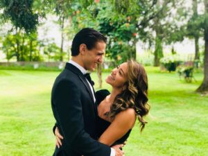 Gina Rodriguez Instagram - Happy Anniversary, my sweet love. From our love came this little scrumptious baby boy ❤️ You and Charlie are my whole universe. #4years