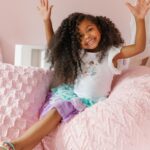 Chanel Iman Instagram - Watching my girls' reaction to these new @janieandjack styles inspired by @disney The Little Mermaid brought me to tears 😭 
We’ve been SO excited to see the movie and what better way to prepare than to feel like a real life princess 🧜🏽‍♀️🐚💜 #JanieandJackPartner #JanieandJackLove #TheLittleMermaid