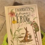 Maci Bookout Instagram - Jayde is taking Thoughts From a Frog quite literally! I can't wait to see how this impacts her perspective as she continues to grow. This is a great option for some summer reading and is something both kids and adults can enjoy. Link in Bio #missjaydecarter #lifequotes #childrensbooks #summerreading #imagination #handpainted #watercolor