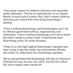Leah Remini Instagram – Please share this post in your Instagram stories. Since the mainstream media isn’t reporting on this story widely, it’s up to us to get the news out.