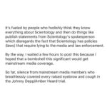 Leah Remini Instagram – Please share this post in your Instagram stories. Since the mainstream media isn’t reporting on this story widely, it’s up to us to get the news out.
