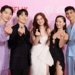 Anna Cathcart Instagram – these tiny finger hearts could never express the amount of  love i have for these people🤍 truly how did i get so lucky!! to noah, your support means more than you know🫶 and to my xo fam, i love you and i couldn’t be more proud of us🥹❤️