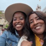 Amanda Gorman Instagram - How it started vs how it’s going 💛love my mama bear so much🤱🏿thanks for making me the person I am today. It is an honor to be your daughter ❤️❤️