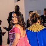 Hend Sabry Instagram - Thank you #Cannes for this historical moment ❤️ unforgettable montée des marches and standing ovation for #fourdaughters #les_filles_dOlfa première in the official selection🎊🎊💃🏻
Thank you @kaoutherbenhania for challenging me , thank you @attia_habib and @nadim.cheikhrouha for making this film possible ❤️Grateful to all the Cast and Crew🙏🌷 
@festivaldecannes 
Dressed by @alikaroui custom silk faille and Swarovski dress
@cartier High Jewelry #cartiercollection #cartiercollectionprivee 
MUA @emmanuelle_diorpro @diorbeauty 
Hair @dessangeparis @romaindurandhair 
Photos by my friend @ammarparis