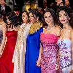 Hend Sabry Instagram - Thank you #Cannes for this historical moment ❤️ unforgettable montée des marches and standing ovation for #fourdaughters #les_filles_dOlfa première in the official selection🎊🎊💃🏻
Thank you @kaoutherbenhania for challenging me , thank you @attia_habib and @nadim.cheikhrouha for making this film possible ❤️Grateful to all the Cast and Crew🙏🌷 
@festivaldecannes 
Dressed by @alikaroui custom silk faille and Swarovski dress
@cartier High Jewelry #cartiercollection #cartiercollectionprivee 
MUA @emmanuelle_diorpro @diorbeauty 
Hair @dessangeparis @romaindurandhair 
Photos by my friend @ammarparis