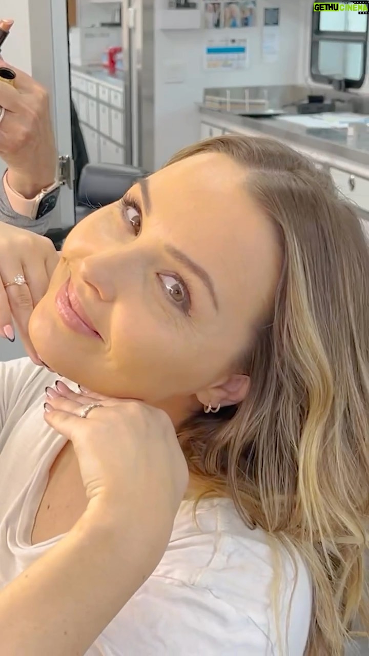 Camilla Luddington Instagram - Greys Anatomy makeup with Ani!