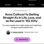 Anna Cathcart Instagram – i’d take a study break for you any day @cosmopolitan 😚💞📚 link in bio for the chat we had as i was stressing about finals🤟