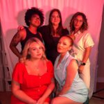 Maci Bookout Instagram – Because we can.

#womenartists #womensupportingwomen 
#womeninbusiness #truecrimepodcast 
#whorulestheworld 
🎤 @nataliezpost 
📸 @alannajtay 
💜 @gabriellabordomakeup 
💜 @shainaramsey 
💜 @hair.darcy 
💎 @plugsbyemma