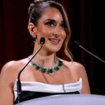 Amina Khalil Instagram - This is a BIG thank you to @angenieuxlenses for having me here at @festivaldecannes it was truly a beautiful experience… I was there at the Pierre Angénieux Tribute presenting the Encouragement Award to the lovely @hayawkhairat and was lucky enough to see the amazing Barry Ackroyd @backroyd_bsc Thank you so much, it was an honour and a night i’ll never forget 🤍 🙏🏼 Haya, I am so proud of you. And Im so humbled that I got to share this experience with you. You are such a cool artist. And like I said: I see you. I appreciate you. And this is just the beginning. Keep sharing the magic. Bravo Hayoush ! 👏🏼❤️