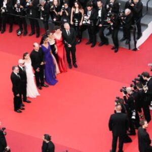 Amina Khalil Instagram - Last night was a dream ✨ @festivaldecannes 
Thank you to the Angenieux Tribute Committee for inviting me to share this special night with you all.. It was an honour 🙏🏼 @angenieuxlenses @orbis.media 

Special thanks to the amazing people who made this look come to life, i felt like a princess because of you… 🤍

Dress: @maisonyeya @yasmine.yeya 
Jewels: @chopard 
MUA: @nohaezzeldinmua and @charlottetilbury @charlottetilburyarabia 
Hair: @rafilotoma @alsagheersalons @alsagheerparis Photos: @hamedz199 @vittoriozuninocelotto