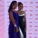 Amina Khalil Instagram - This is a BIG thank you to @angenieuxlenses for having me here at @festivaldecannes it was truly a beautiful experience… I was there at the Pierre Angénieux Tribute presenting the Encouragement Award to the lovely @hayawkhairat and was lucky enough to see the amazing Barry Ackroyd @backroyd_bsc Thank you so much, it was an honour and a night i’ll never forget 🤍 🙏🏼 Haya, I am so proud of you. And Im so humbled that I got to share this experience with you. You are such a cool artist. And like I said: I see you. I appreciate you. And this is just the beginning. Keep sharing the magic. Bravo Hayoush ! 👏🏼❤️