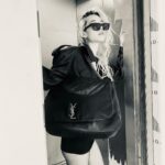 Chicha Amatayakul Instagram - @ysl @anthonyvaccarello 🖤✨