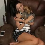 África Zavala Instagram – Te voy a extrañar Peregrina hermosa 😔siempre estarás en mi ❤️fuiste la mejor perrita del mundo.