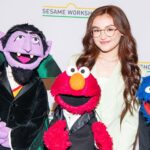 Anna Cathcart Instagram – what a beautiful night!  as someone who grew up with severe anxiety as a child, i am truly in awe of the work @sesameworkshop is doing for the mental health and well being of young children.  thank you for having me, it was an honour to be among such caring, hard working, and inspiring people (and muppets of course)❤️
