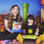 Sherlyn Instagram - En esta vida mi regalo eres tu @andrenuestrobebe 
Gracias mi @pamelakaim_photography por captar estos momentos!
Pastel de @altagliobylupi
Tshirts que amamos de @kikachavezbrand