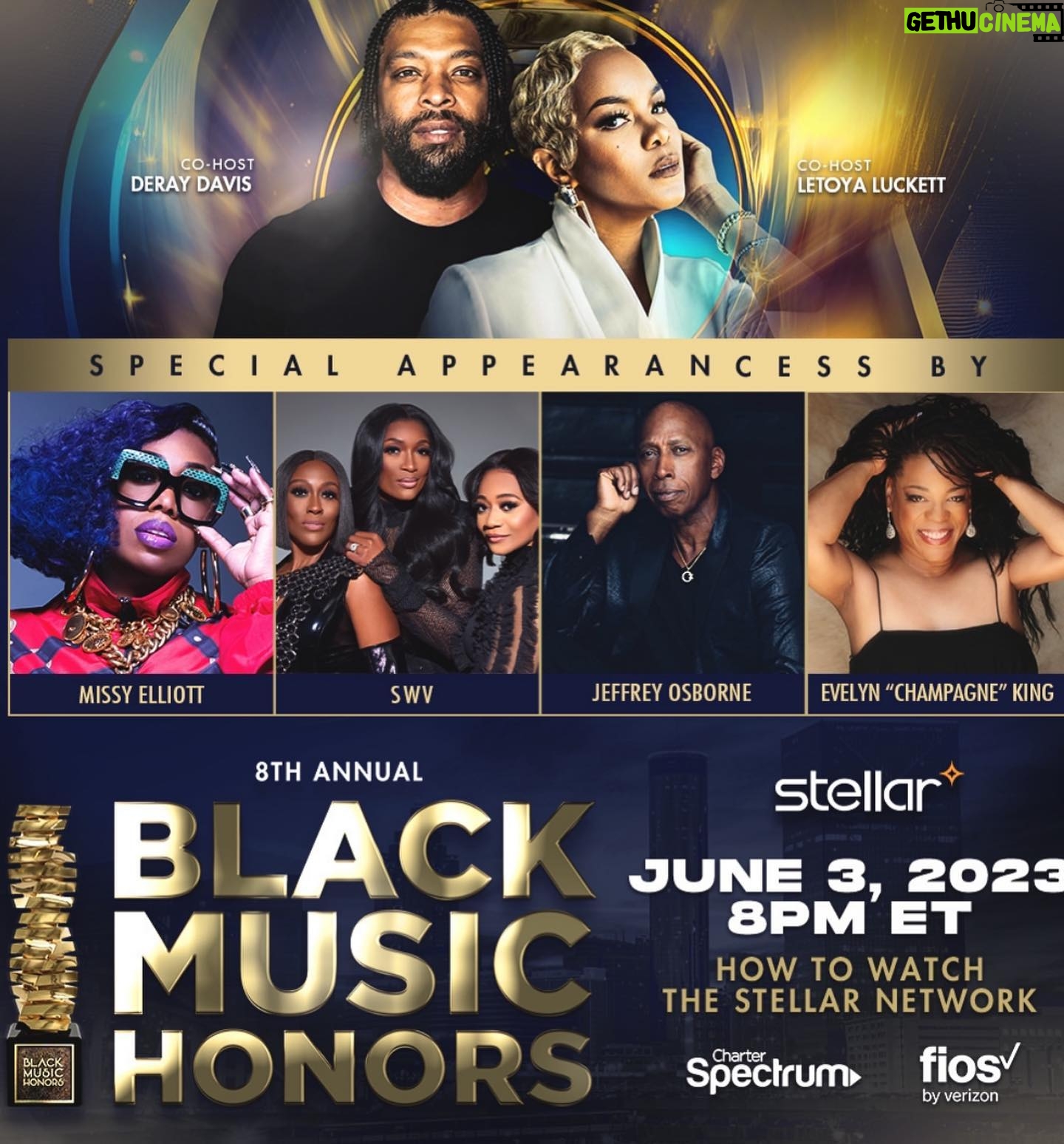 LeToya Luckett Instagram - ✨TONIGHT✨
BLACK MUSIC HONORS IS COMING YOUR WAY!
Hosting this show brings me SO much joy!! This year we gave some of my favorite artists their WELL DESERVED flowers & it was an honor to be in the room. I hope you enjoy the show! ❤️
Title: Hostess
Event: @blackmusichonors
Photographer: @sterlingpics
Styled by : @stylistjbolin
Makeup: @makeupbygray
Hair: @lovestodohair
Hair colorist: @thastylist18