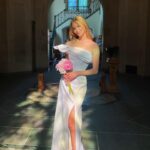 Loreto Peralta Instagram - Grad 🤍

Gracias @raquelorozcog por mi vestido love you
