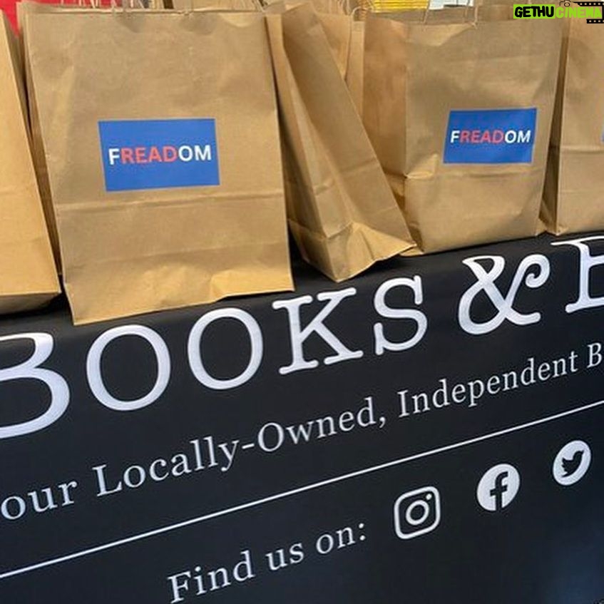 Amanda Gorman Instagram - When they go low we go high. I’ve helped purchase 1,200 copies of the books that were removed alongside my own from elementary school shelves at Bob Graham Education Center in Florida. Today they were made available for free for anyone at our #Freadom book giveaway earlier today @ the Sanctuary for Banned Books @ The Coral Gables Congregational Church, along with a free poetry reading featuring amazing authors like @poetrichardblanco . So happy to see these books—not only mine, but the ABCs of Black History and Love to Langston, scooped up by young readers. This amazing standing-room turn out shows how important books and stories are to our children, and we will fight every step to keep literature accessible the next generation. 📚📒💛here’s to free reading! Thanks so much to @booksandbooks for helping organize this!