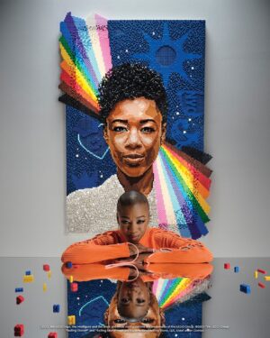 Samira Wiley Instagram - Super excited to reveal that, together with @LEGO Group, we've built a mind-blowing portrait of YOURS TRULY using 41,000 LEGO bricks! 🤯 We also go deep on my journey to self-discovery and the power of play in an article featured on Rolling Stone. Check it out online – and let's ALL celebrate the pieces that make us who we are 🙌💖🌈 
#EveryoneIsAwesome #Pride

Photography by @erik_carter
Hair by @richardnormangrant
Makeup by @mjr_makeup
Styling by @samsaboura
Produced by Rhianna Rule