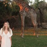 Kinsey Wolanski Instagram - We drove from Zambia to Botswana to do the most unreal safari in Chobe. Africa you have blown me away ❤️🦒 

#africa #safari #botswana #travel