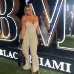 NeNe Leakes Instagram – SWIPE: It’s the “soft Era” for me
Look: St John
Bag: Saint Laurent
Heels: YSL
Gloves: Dolce & Gabbana
Stylist: Me 💋
Makeup: @mlatricemua
Hair: @hausofdebonair
#bmf #power #50cent #miami #outside #lifeofnene