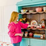 Ree Drummond Instagram - My new furniture collection is finally here (!!!) and available for you to shop on Walmart.com! 😍 I’m beyond excited about its quality and gorgeousness. Today we’re launching the kitchen, dining room, and bedroom collections, and it’s impossible for me to pick my favorite piece. Beautiful teal, scalloped edges, turned legs, practical functionality. I love it all, and can’t wait to hear how much you love it, too. (Swipe to see more pieces!)