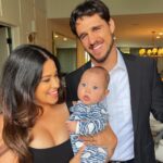 Gina Rodriguez Instagram - I knew it when I met you that I found a man like no other. When I walked down the aisle and you cried tears of joy, I knew I found someone extra special. I knew a great man would make a great dad. I don’t know much but I know Charlie and I are two of the luckiest people in the world to have you. To the love of my life, my best friend, the man who makes me laugh every single day and made me a mama, HAPPY FATHERS DAY! @joe_locicero