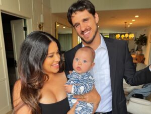 Gina Rodriguez Instagram - I knew it when I met you that I found a man like no other. When I walked down the aisle and you cried tears of joy, I knew I found someone extra special. I knew a great man would make a great dad. I don’t know much but I know Charlie and I are two of the luckiest people in the world to have you. To the love of my life, my best friend, the man who makes me laugh every single day and made me a mama, HAPPY FATHERS DAY! @joe_locicero