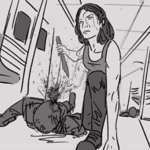 Lauren Cohan Instagram - From the 2022 archives, a little teaser idea we had during the early development stages of the show. We never ended up shooting it, but it’s still fun to see this New York, New York concept in “boardomatic” form. Storyboard sketches by the amazing @essigpeppardcreative. @amcthewalkingdead #DEADCITY premieres tonight! @laurencohan @jeffreydeanmorgan @gaiuscharles #ZeljkoIvanek  ENJOY!
