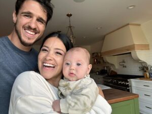 Gina Rodriguez Instagram - I knew it when I met you that I found a man like no other. When I walked down the aisle and you cried tears of joy, I knew I found someone extra special. I knew a great man would make a great dad. I don’t know much but I know Charlie and I are two of the luckiest people in the world to have you. To the love of my life, my best friend, the man who makes me laugh every single day and made me a mama, HAPPY FATHERS DAY! @joe_locicero