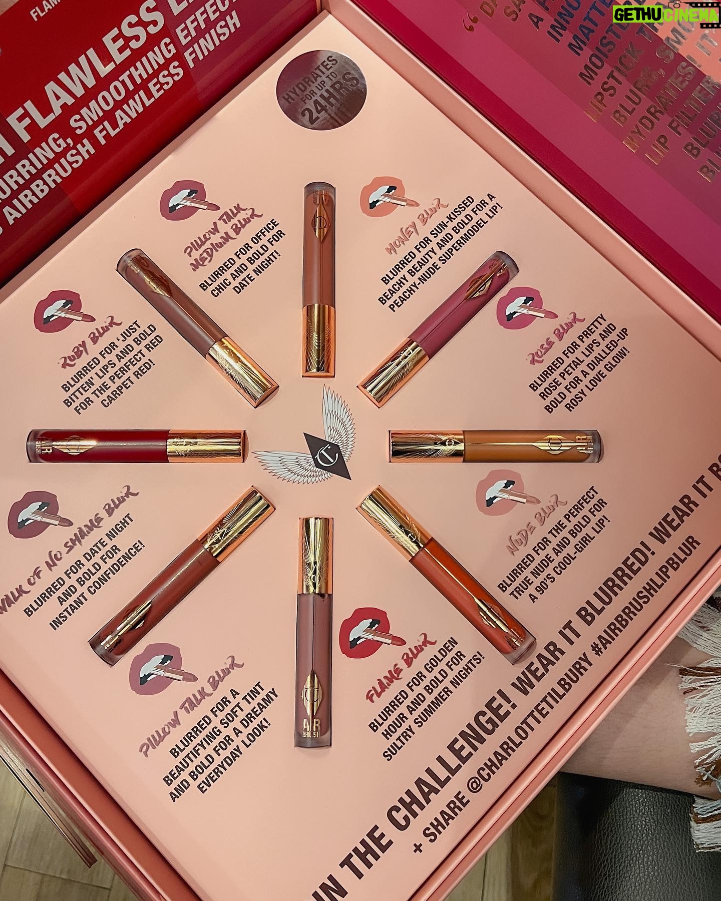 Esther Supreeleela Instagram - New! Airbrush Flawless Lip Blur✨
@charlottetilbury #Charlottetilbury #AirbrushLipBlur #CharlottetilburyTH