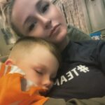 Maci Bookout Instagram - Mad Mav 😈   Mama Bear 🐻

Soaking in all the moments of my baby falling asleep on me before they’re gone. 🥰 

#mrmaverick #thingsthatmatter #wildchild