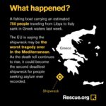 Amanda Gorman Instagram - Everyone has the right to seek asylum — including people crossing the Mediterranean Sea. 

The recent shipwreck off the Greek coast is the latest in a long line of preventable disasters. It demonstrates both a failure to save lives and a failure to uphold the well-established right to seek safe haven. It is estimated that 100 children were in the ship's hold, and that 500 people still remain missing. 

Join us in calling on our leaders to do more to welcome refugees and create safe routes for people seeking asylum. 

More info at the link in bio 💛