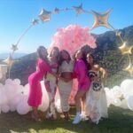 Chanel Iman Instagram – Blessed to have my mom, my girls and this village of women who keep me empowered on this motherhood journey 💪🏽🎀👑