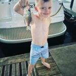Maci Bookout Instagram - Let’s go fishin’ 🎣🥰

#mrmaverick #summer #fishing