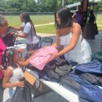 Chanel Iman Instagram - A Day of giving is always a great day🙏🏽 So proud to be apart of the @chauxdownfoundation @chauxdown Back to school give away , Football Camps and so much more 🙌🏾 The Link in my bio for you to be apart of it to ❤️ 📍Plaquemine , Louisana 🏈