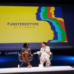 Danai Gurira Instagram - “Shattering stereotypes requires defiance and a willingness to live in discomfort."

#Flashback to when I had a deeply insightful week at @cannes_lions in partnership with the @un_stereotypealliance and @unwomen. The week kicked off at the annual Goal 5 Dinner where I spoke on a panel with @dr_adanna and @sabrinaelba where we discussed the commitment & bold action needed to accelerate progress to achieve SDG 5 Gender Equality. The question I posed to a room of executives was – We hear women over and over again being asked “what needs to be done?” as if the evidence isn’t abundantly clear! It is time to hear from the C-suite, those decision-makers who define what we see and do not see, whose stories get to be told, and whether equity becomes the norm and not a passing phase. What are they doing, what have they done & when do we see tangible results?

The next day I took the main stage & then shared it with cultural expert @imjessweiner as we explored the importance of being agents of change against stereotypes. My key word for that day & for this campaign as a whole: CURIOSITY. It is impossible to stereotype and practice EMPATHETIC CURIOSITY simultaneously. I challenged us all to try. It doesn’t work. In this Information Age, are we letting truncated soundbites define our understanding of each other? Because that causes stereotyping. The #SayNothingChangeNothing campaign helps counter this as it seeks to equip us with the tools needed to steer ourselves and others away from harmful stereotyping.

To wrap out an incredible week, Jess & I connected again at the @interpublicipg Don’t Whisper, SHOUT Inclusion Breakfast where we heard from incredible change-makers and encouraged all the powerful culture leaders in the room to think about what has scared them the most during these events, made them the most uncomfortable, & how to navigate their own change from there & find their voice in the pursuit of the end of stereotypes.

Learn more: http://www.break-stereotypes.org.

📸 Getty Images / Richard Bord