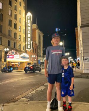 Maci Bookout Instagram - These guys tho 🥰 

#knoxville #rockytop #bennybaby #mrmaverick #summervibes