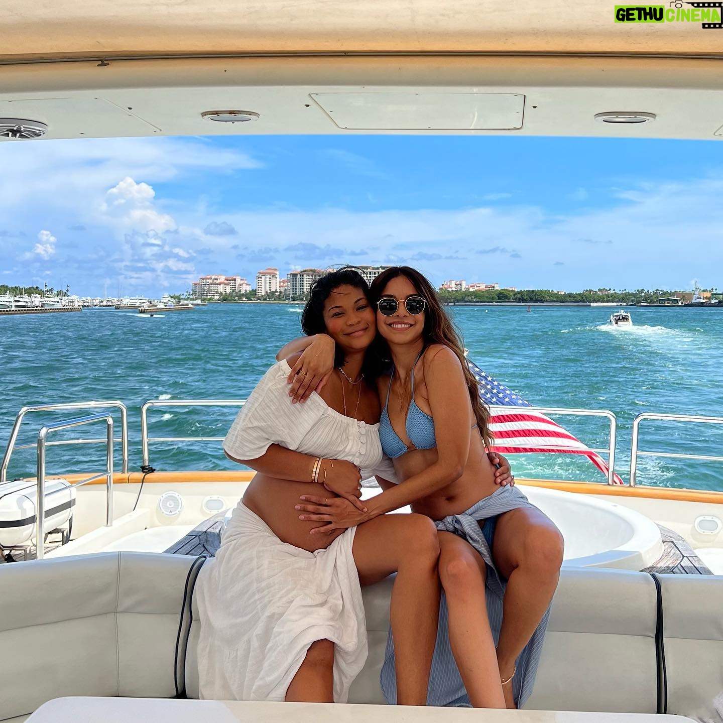 Chanel Iman Instagram - A visit from my best friend ❤️ My girls and I made sure this girl had the best time in Miami 🙌🏾