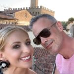 Sarah Michelle Gellar Instagram – siamo arrivati (let the Prinze family Italian adventure begin) #florence