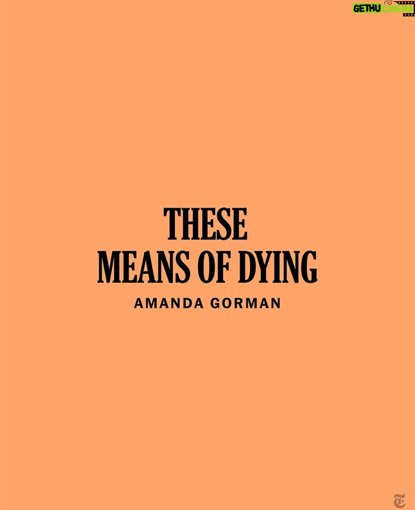 Amanda Gorman Instagram - Reposted from @nytopinion: "Refugees and migrants dying while trying to cross the Mediterranean in search of safety is not new," writes the poet @amandascgorman on the recent capsizing of the Adriana off the coast of Greece. "By writing an elegy through the words of history, I hope to unearth, or unwater, the dead from beneath a mass of waves." In an @nytopinion essay and a poem, Amanda honors the migrants, slaves and others who have died in disasters at sea. Click the link in our bio to read Amanda's full poem. | art by: juanbernabeulleo #nytopinion
.
.
.
Amanda here!
Thank you to @nytopinion for sharing my new poem, and to you all for reading it. Please visit @rescueorg and @unicef to learn more about how you can support organizations aiding refugees of the migrant crisis.