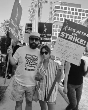 Aubrey Plaza Instagram - @sagaftra #sagaftrastrong